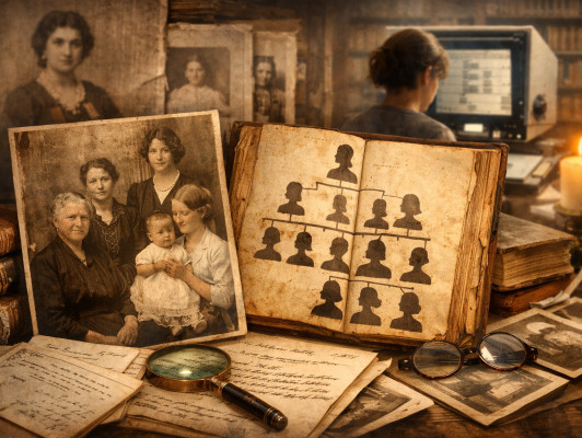 Op zoek naar je voormoeders