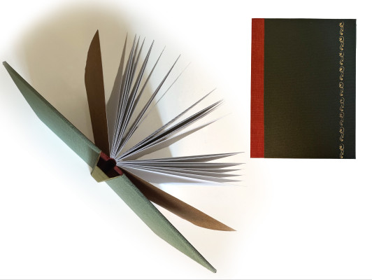 Boekbinden: Sewn board binding